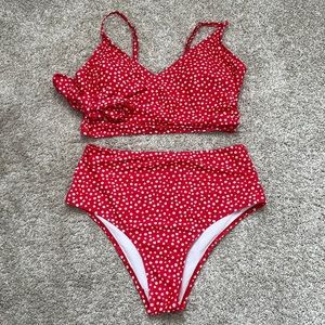 SHEIN Ditsy Floral 2 Piece bikini set
